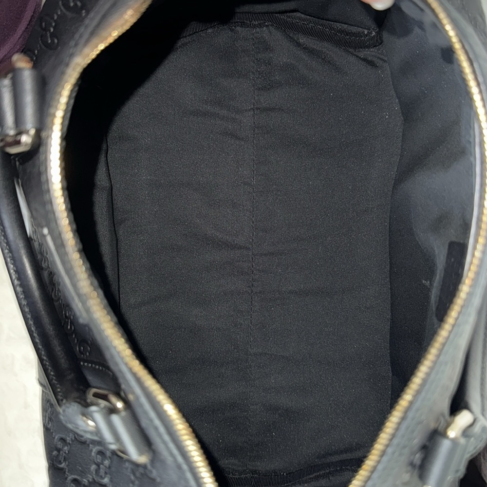 Gucci GG Guccissima Leather Boston Handbag-265697-Authentic-EUC - Picture 16 of 16